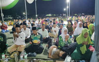 Keluarga Besar Nahdlatul Ulama (KBNU) Merbau Merauke Gelar Istighozah Memperingati Hari Santri Nasional 2024