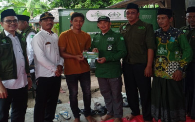 LAZISNU PCNU Merauke Salurkan Bantuan untuk Korban Angin Puting Beliung di Kecamatan Palas